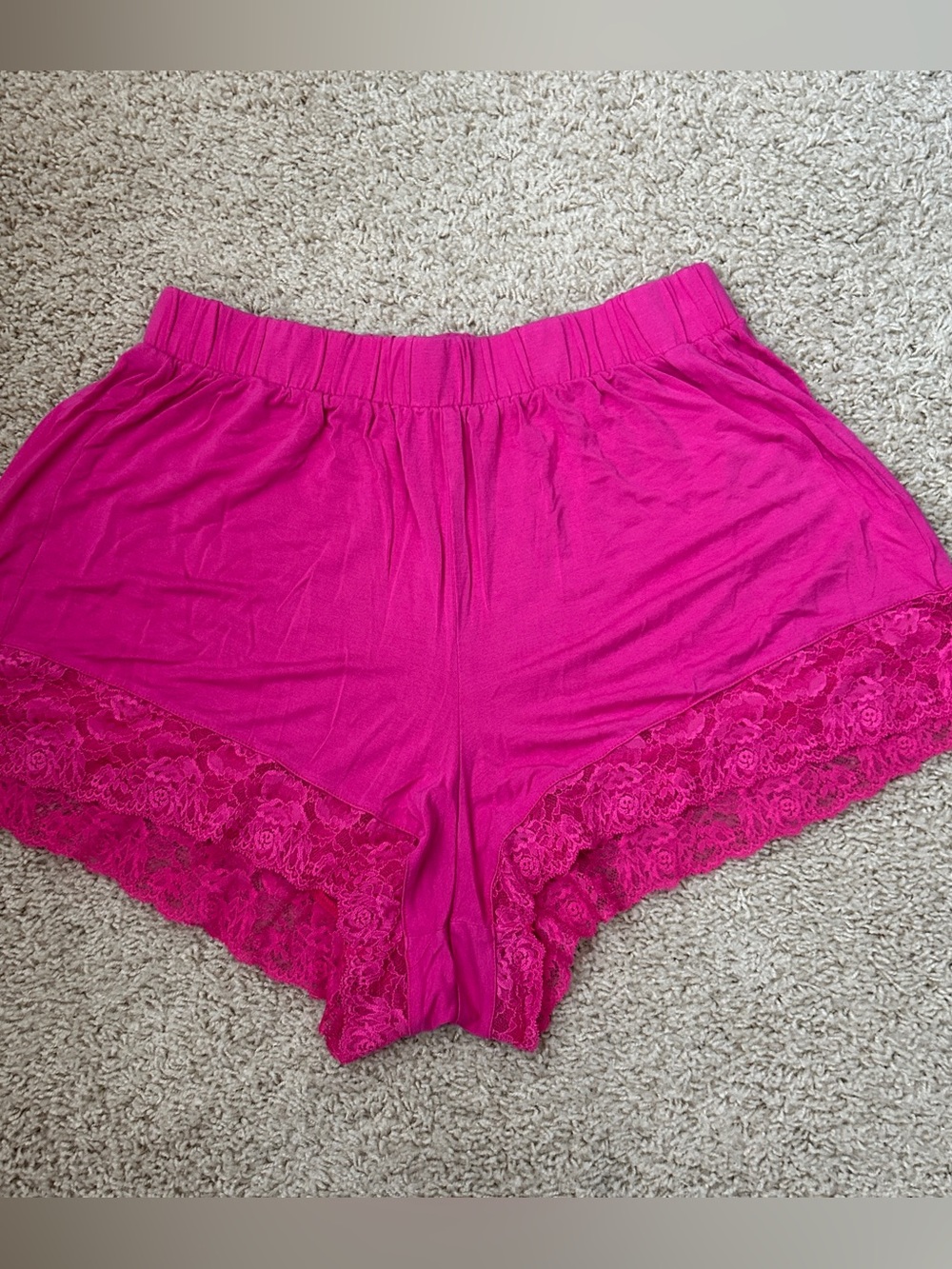 Torrid Super Soft pink shorts 0